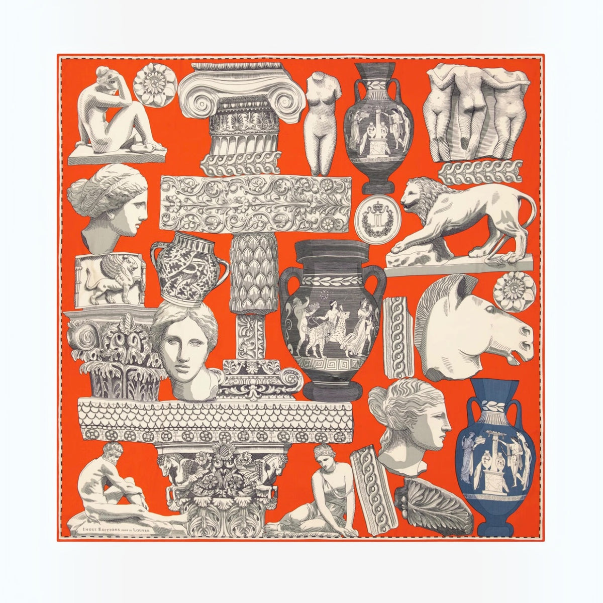 Inouï Éditions Archives Louvre C 130 Orange