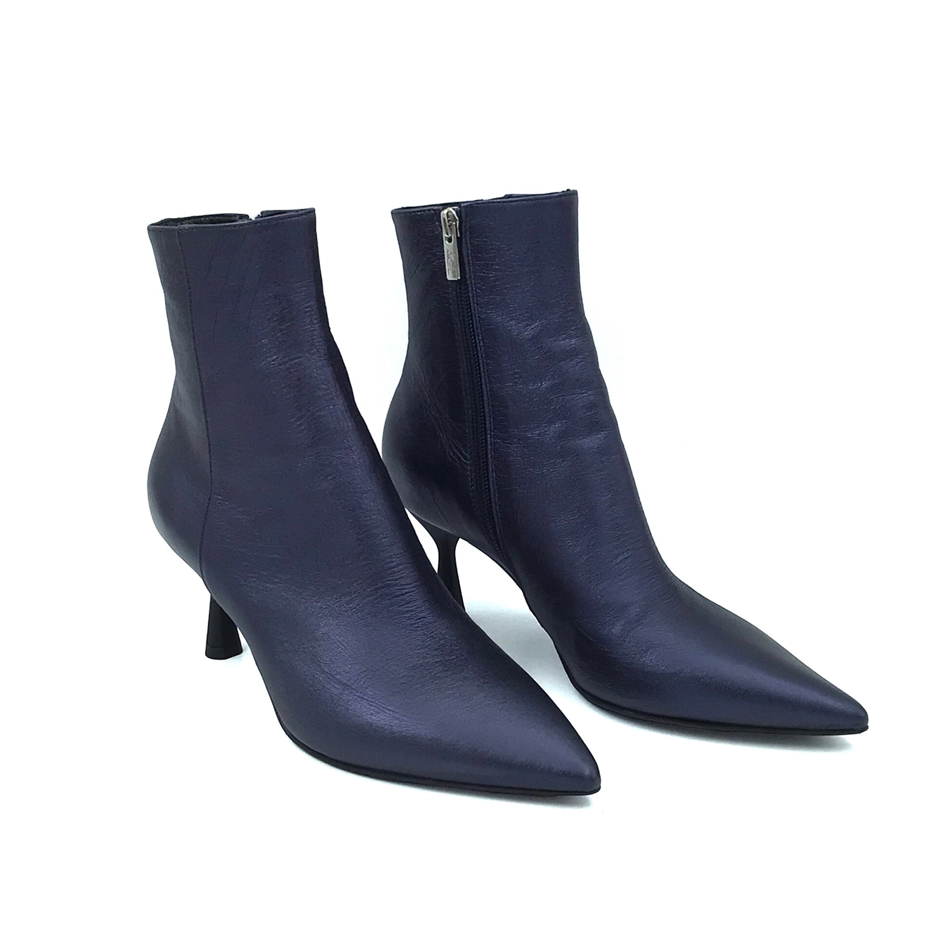Bottines cuir noir AGL Ide Nuit