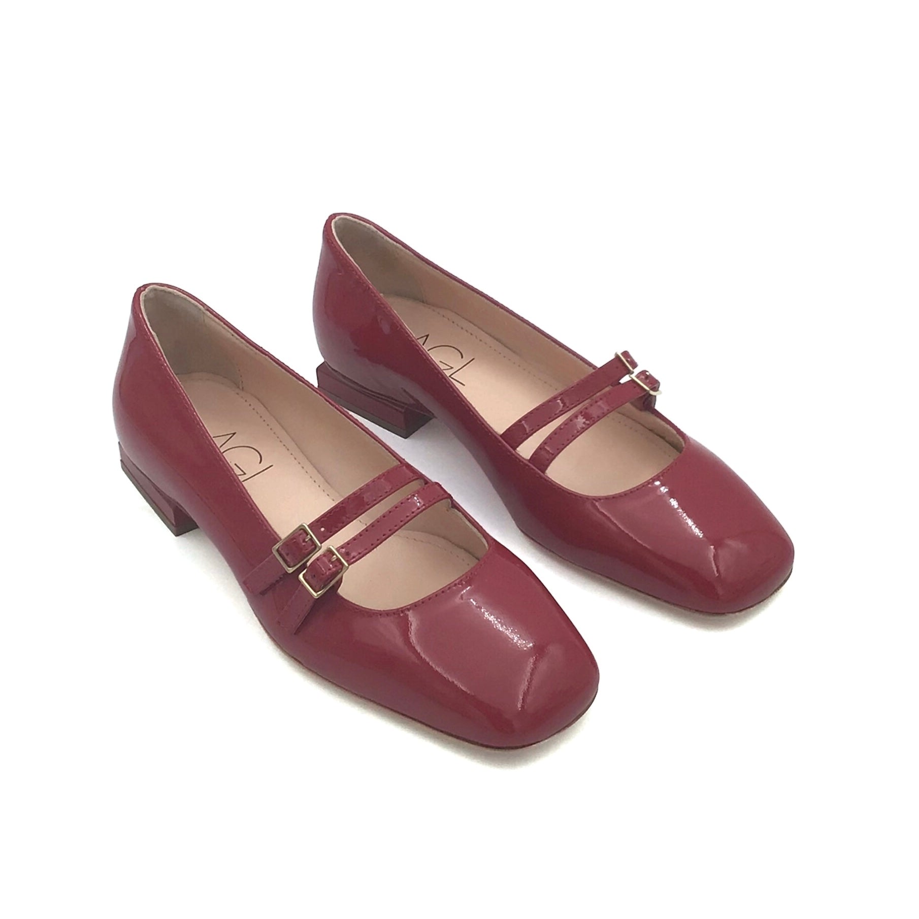Ballerines AGL Angie L Rouge