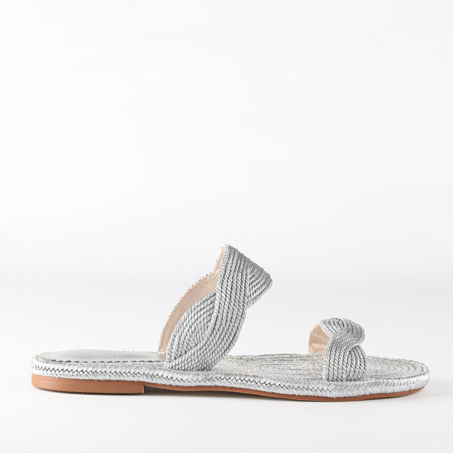 ATELIER MERCADAL BAOULE CORDE ARGENT