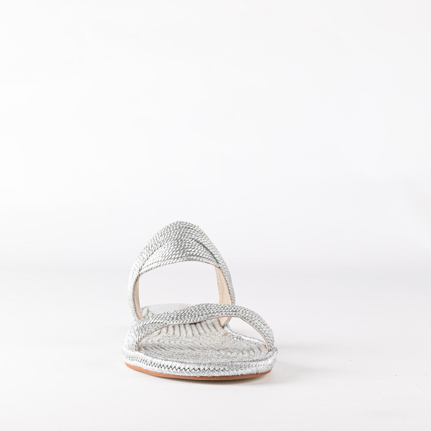 ATELIER MERCADAL BAOULE CORDE ARGENT