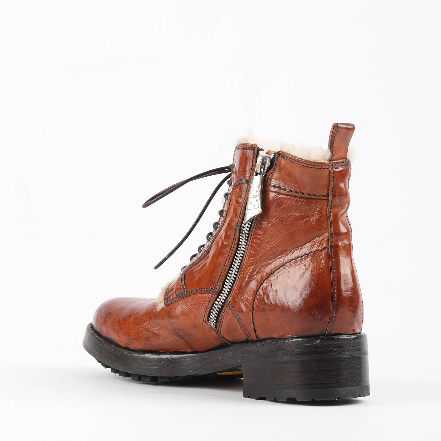LA BOTTEGA DI LISA 4702 COGNAC FOURRURE