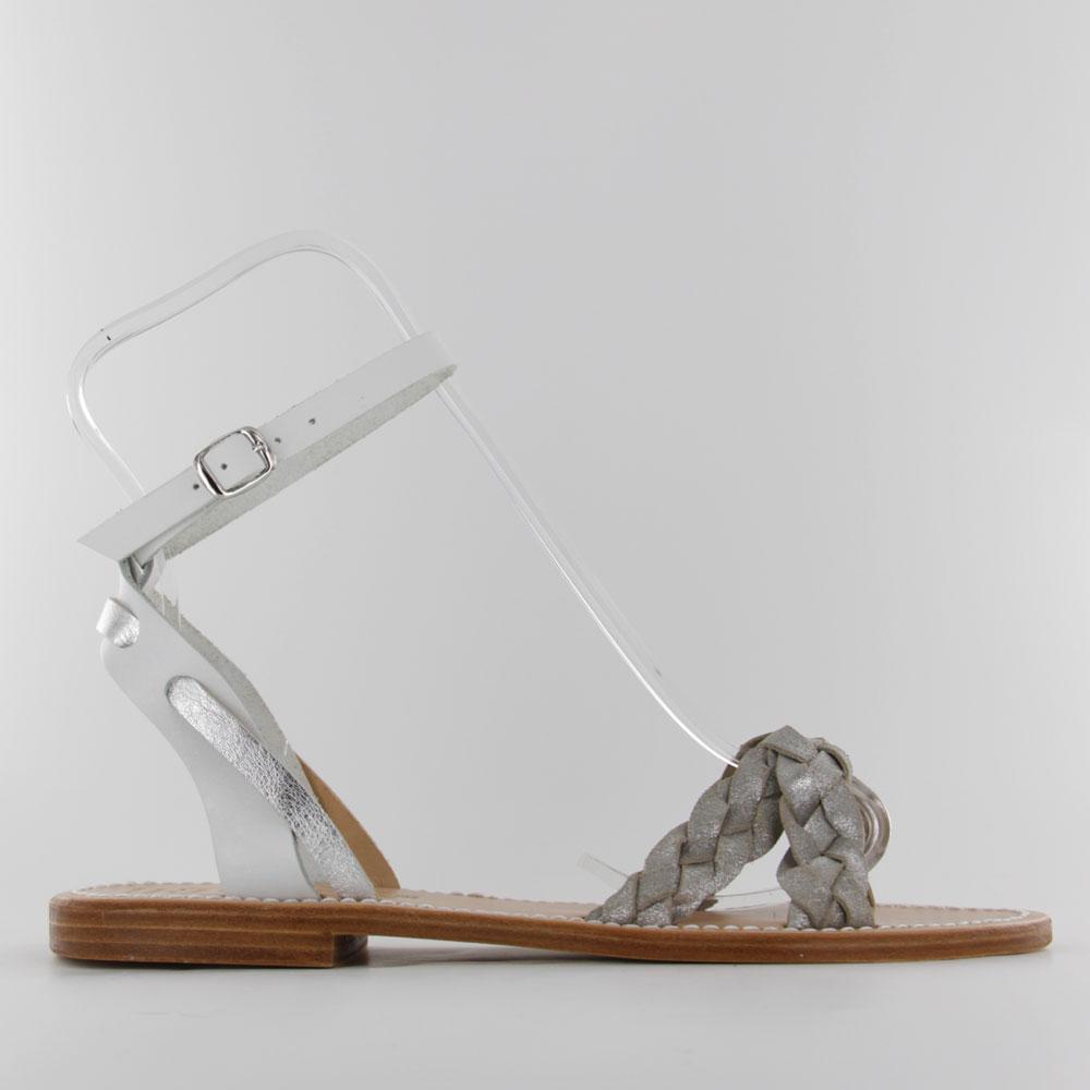 LA BOTTE GARDIANE CRISSCROSS ARGENT