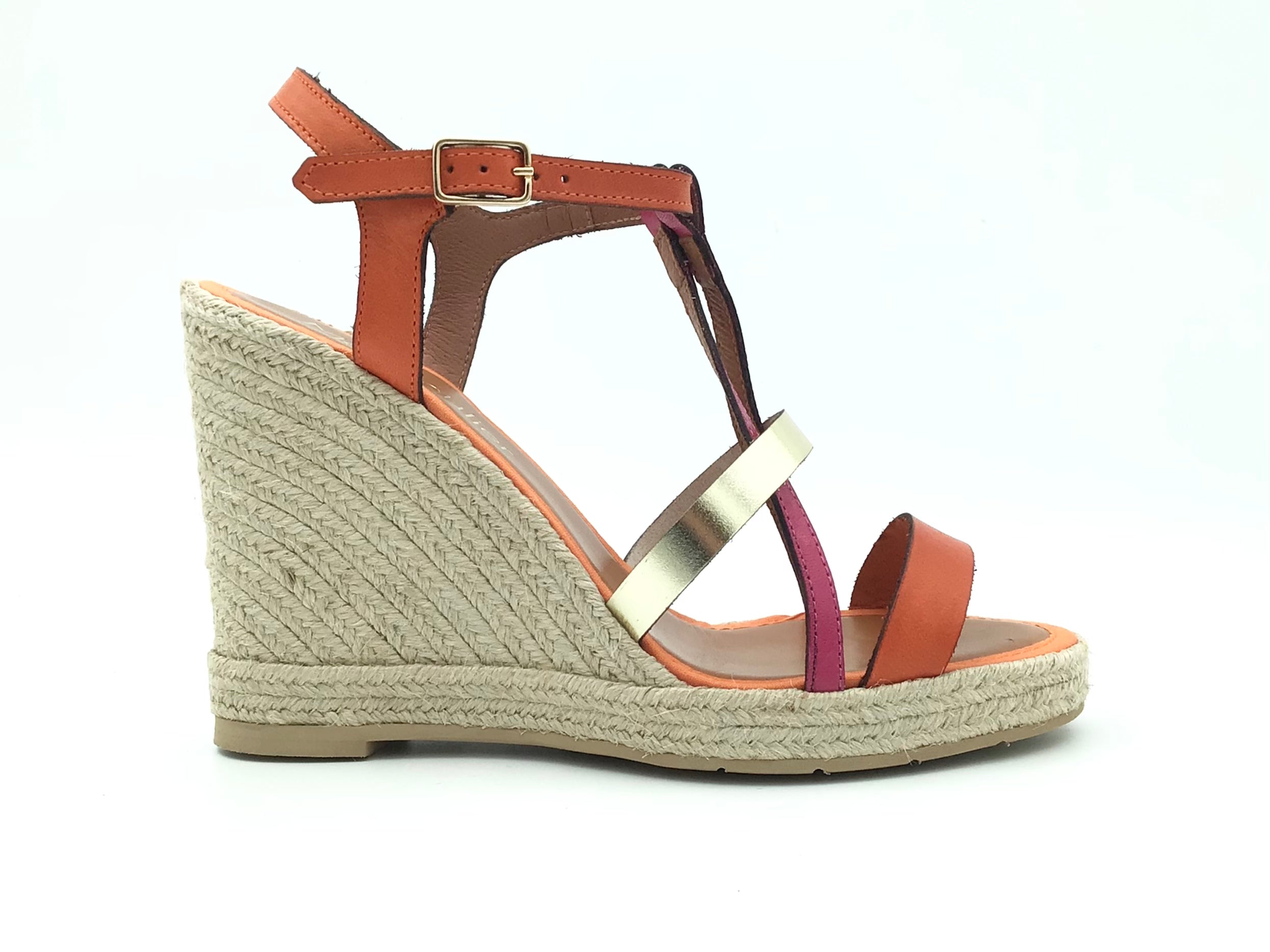 Mon Soulier Valencia Orange et rose