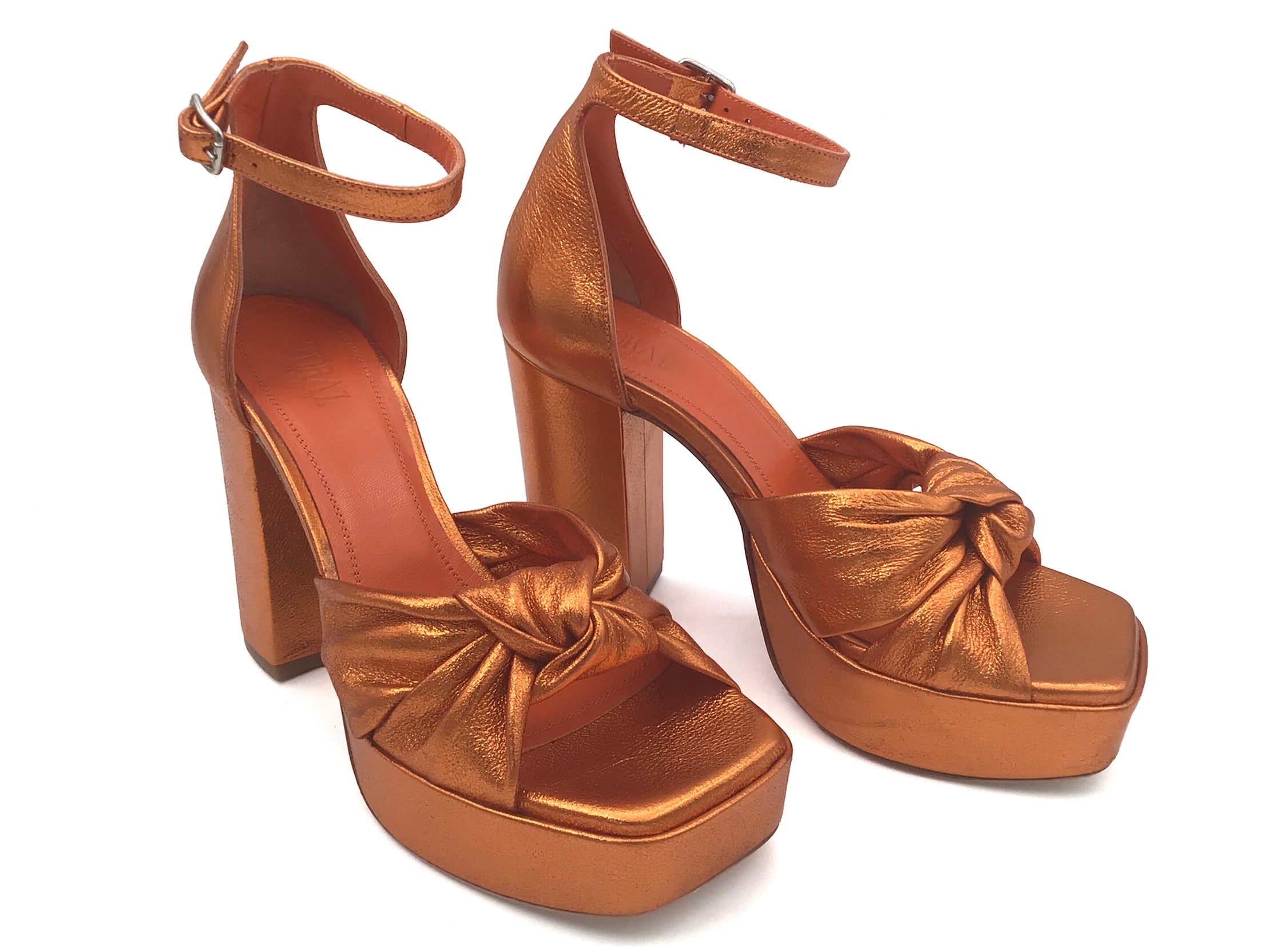 Toral Amaia Orange métallisé