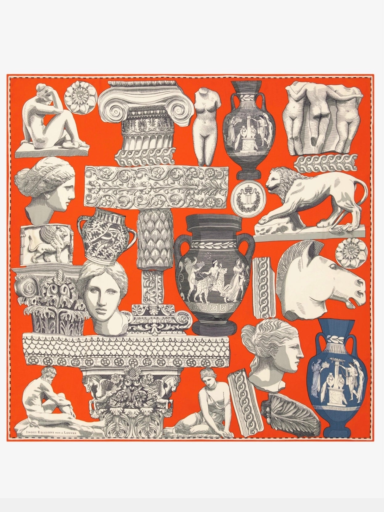 Inouï-Editions Square Carré Orange