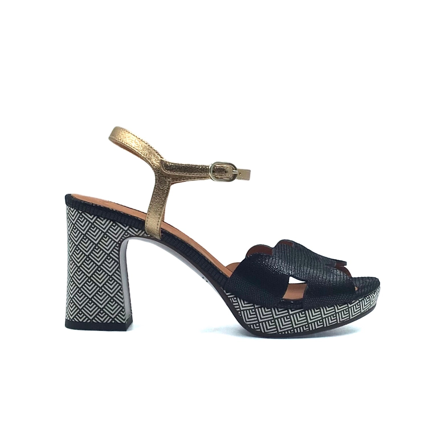 Chie Mihara Kelis Noir Or