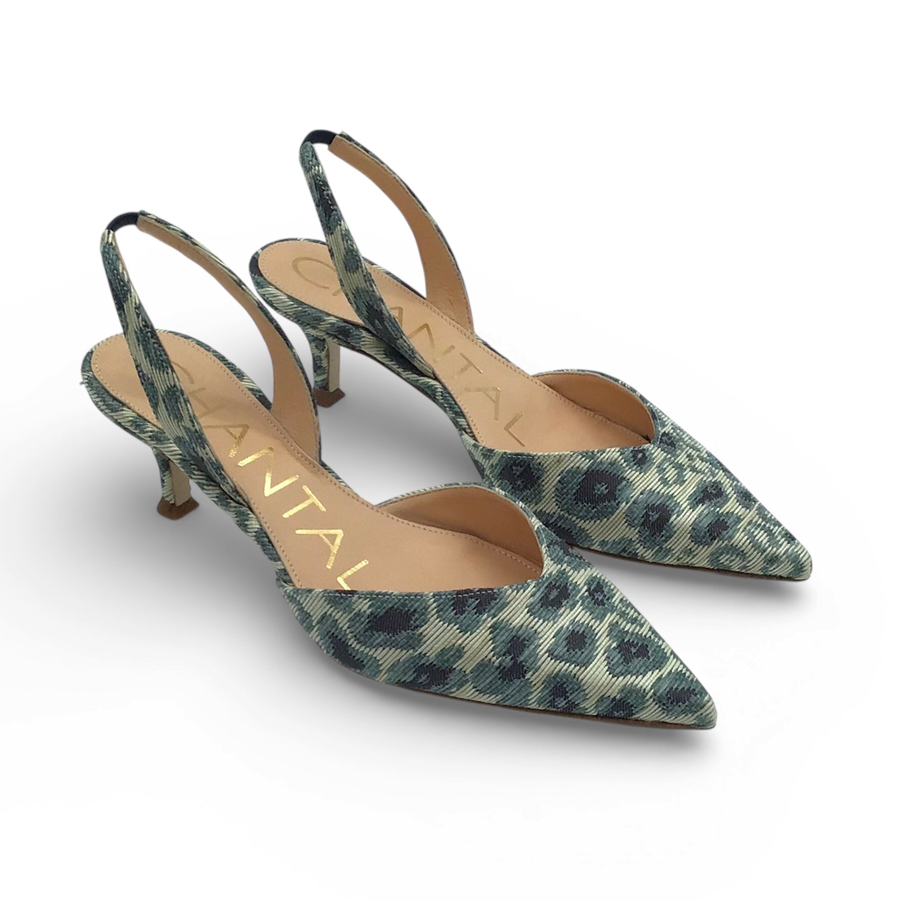 Chantal 3163 Léopard Bleu