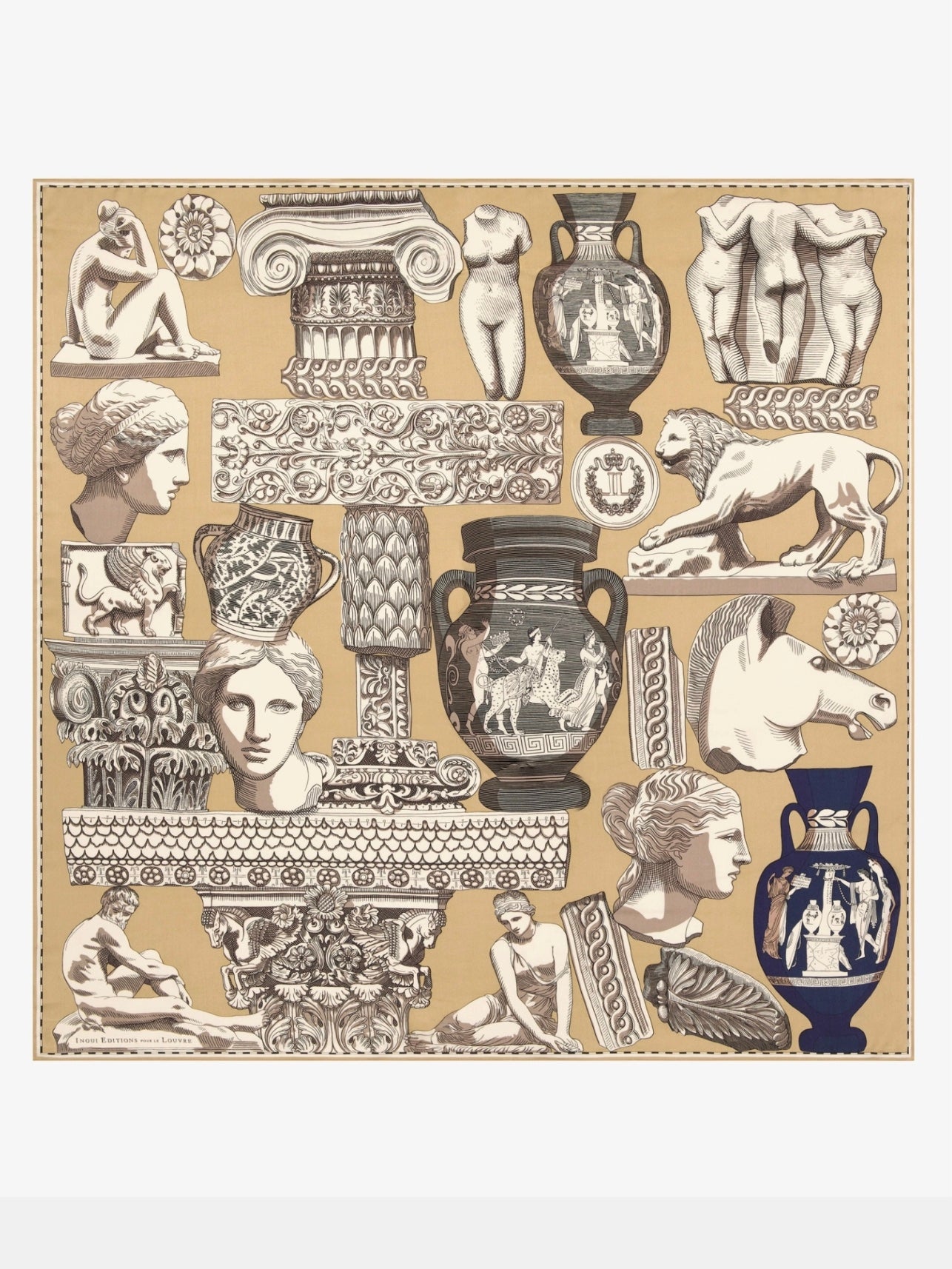 Inouï-Editions Square Carré Naturel