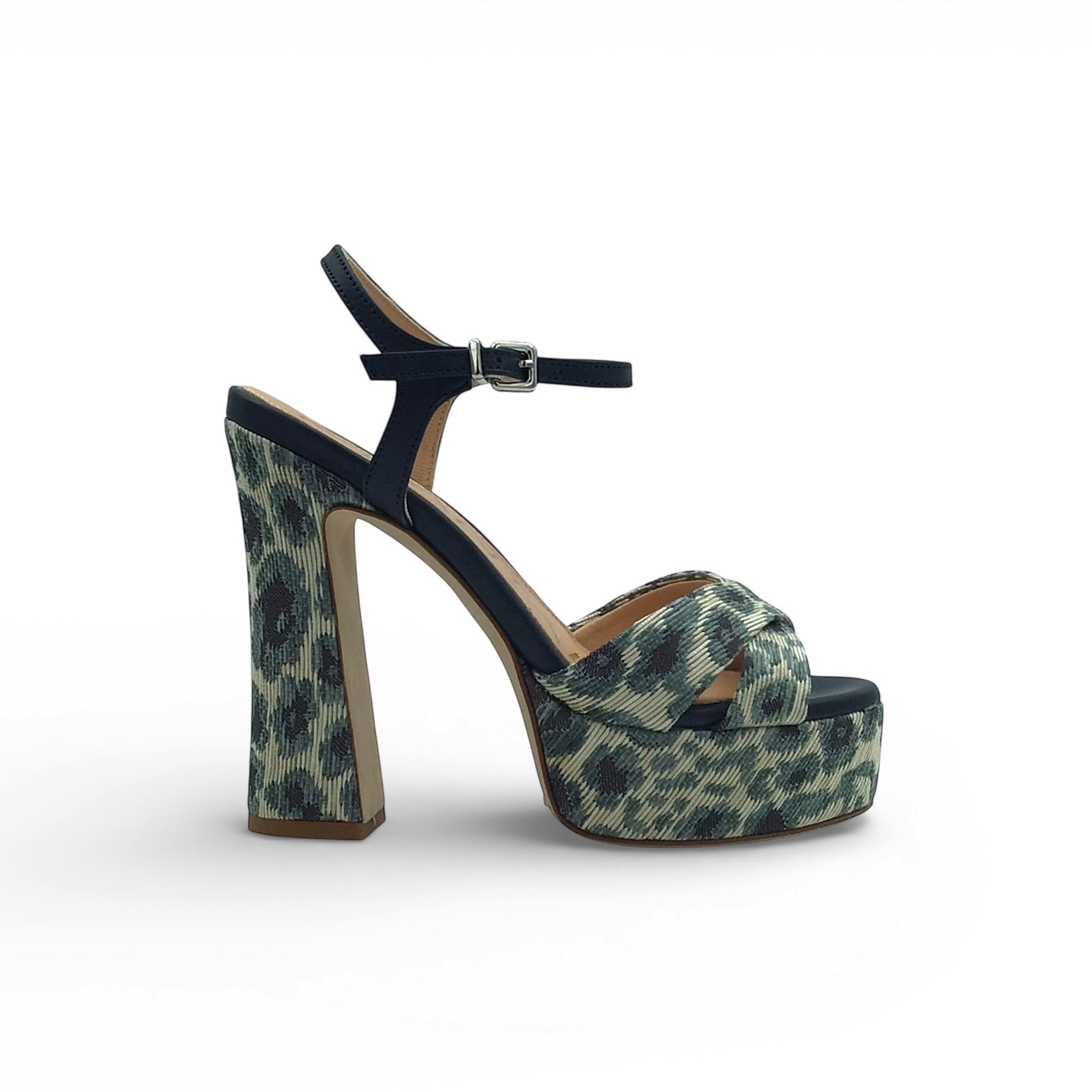 Chantal 3102 Léopard Bleu