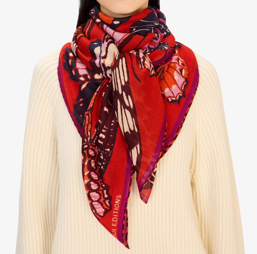 Inouï Éditions Papillon C 130 Rouge