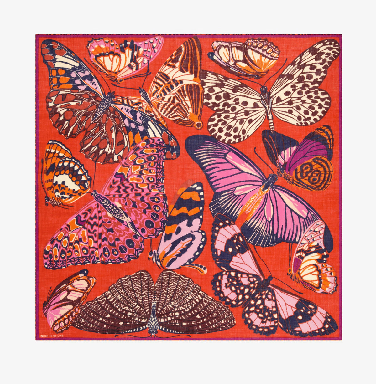 Inouï Éditions Papillon C 130 Rouge