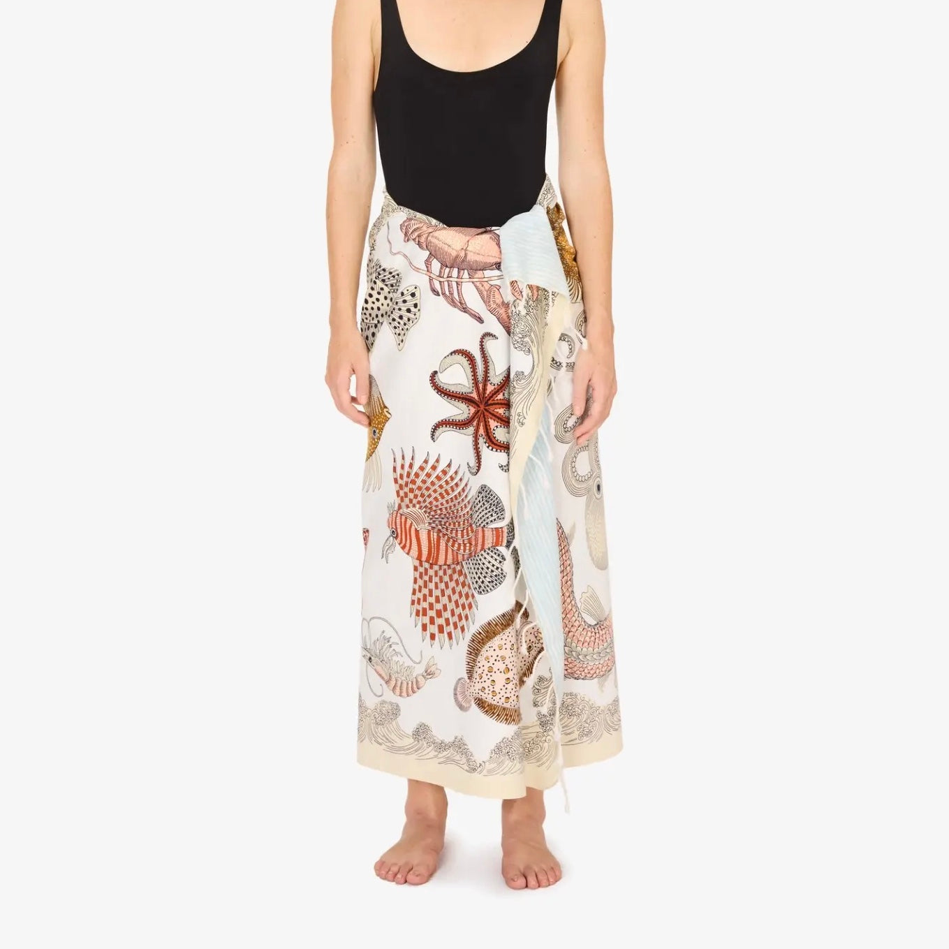 Inouï-Editions Fouta Poseidon Naturel
