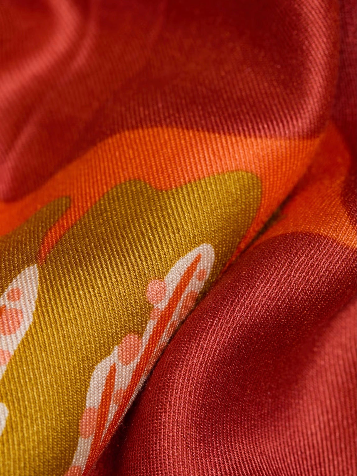 Inouï-Editions Carré Toucan Orange
