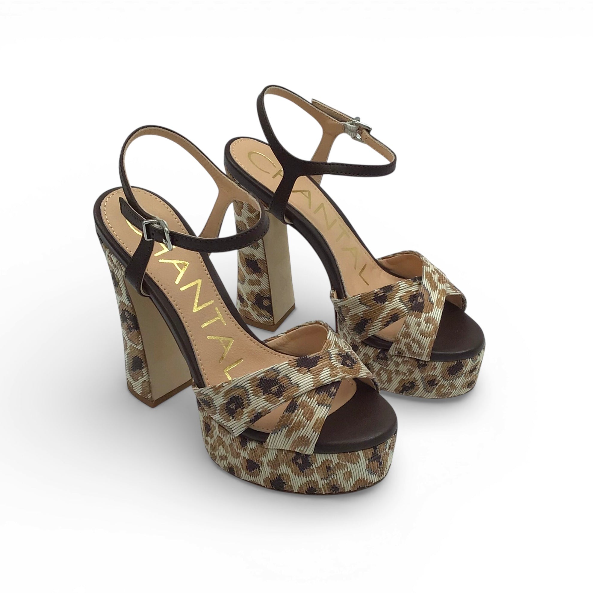 Chantal 3102 Léopard Camel