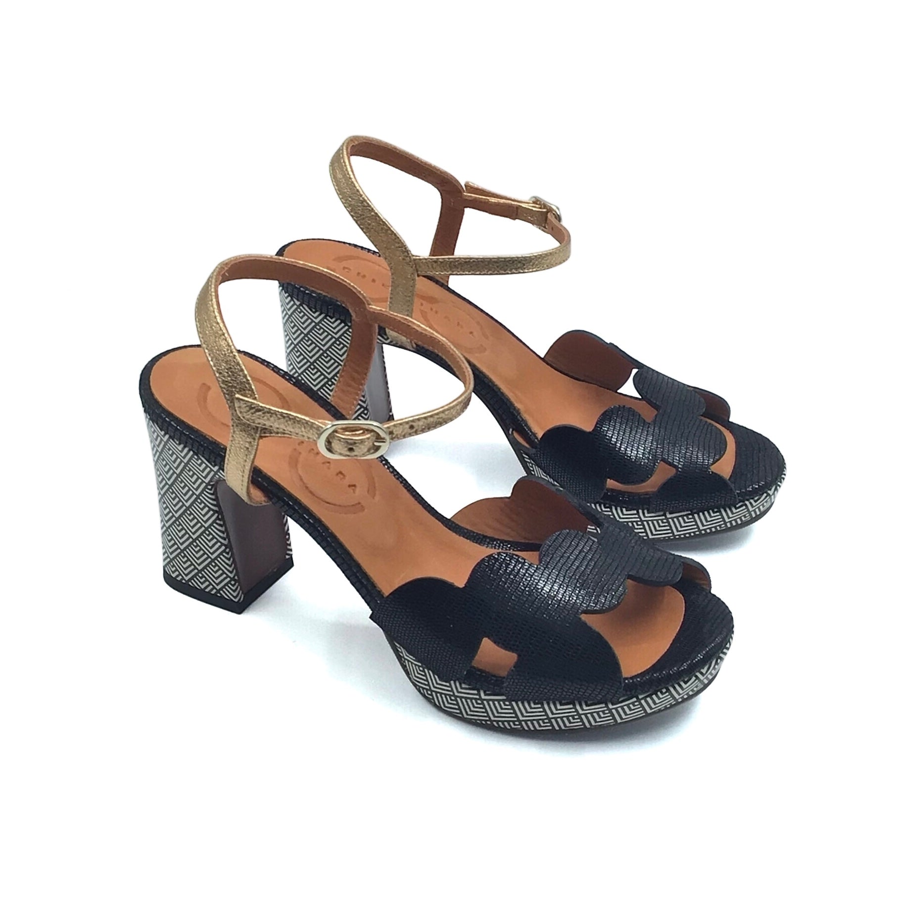 Chie Mihara Kelis Noir Or