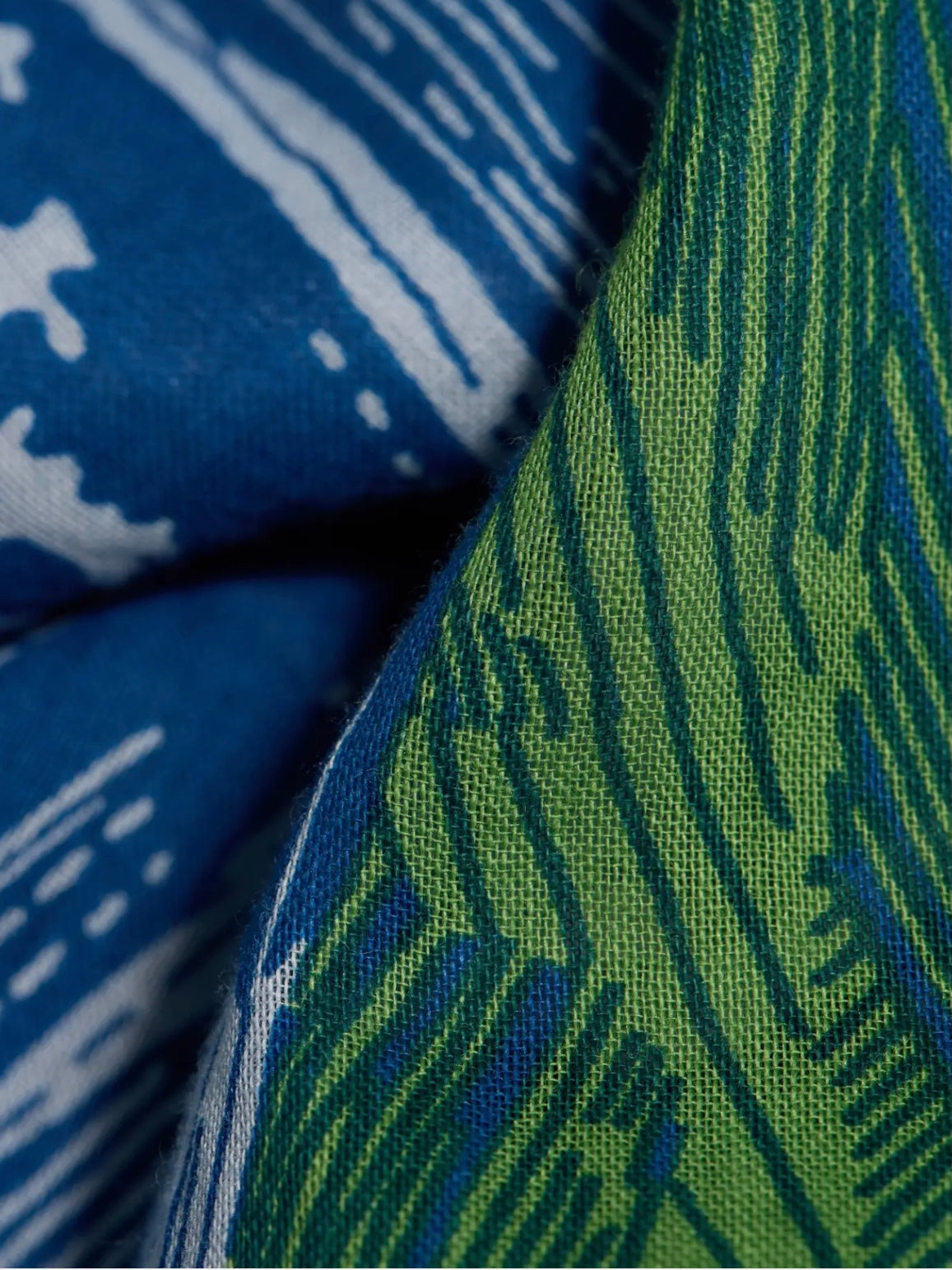 Inouï-Editions Étole Balthazar Bleu