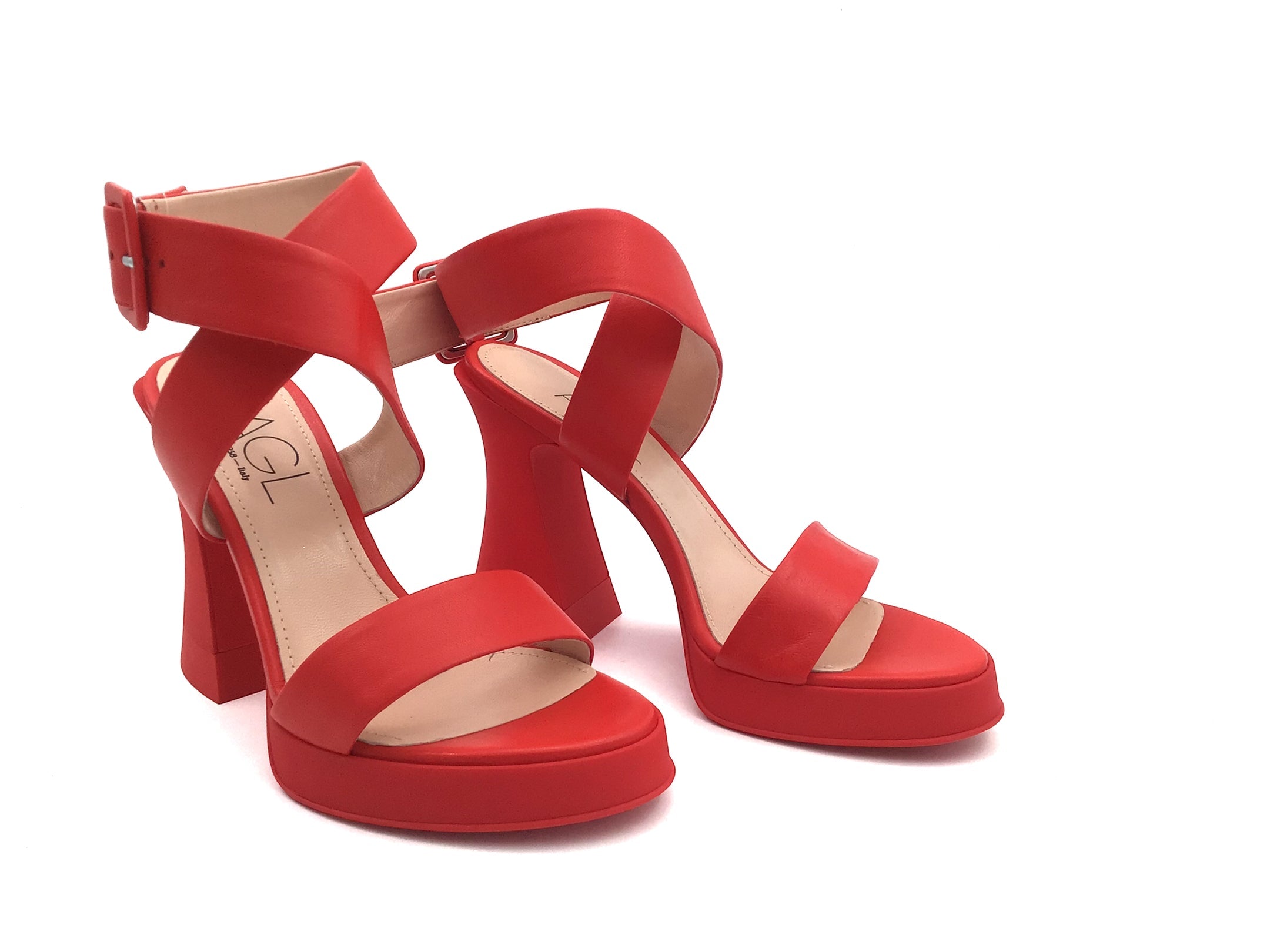 Sandales AGL Janis Rouge